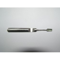 Chiureta din otel inoxidabil cu capat plat usor scobit #6 Ustensile Instrumentar unghii